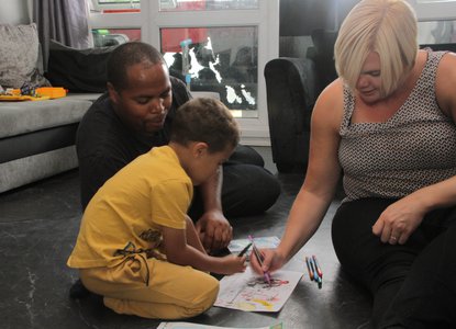 Colouring in