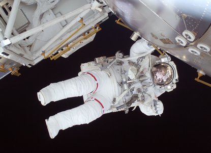 Astronaut in space