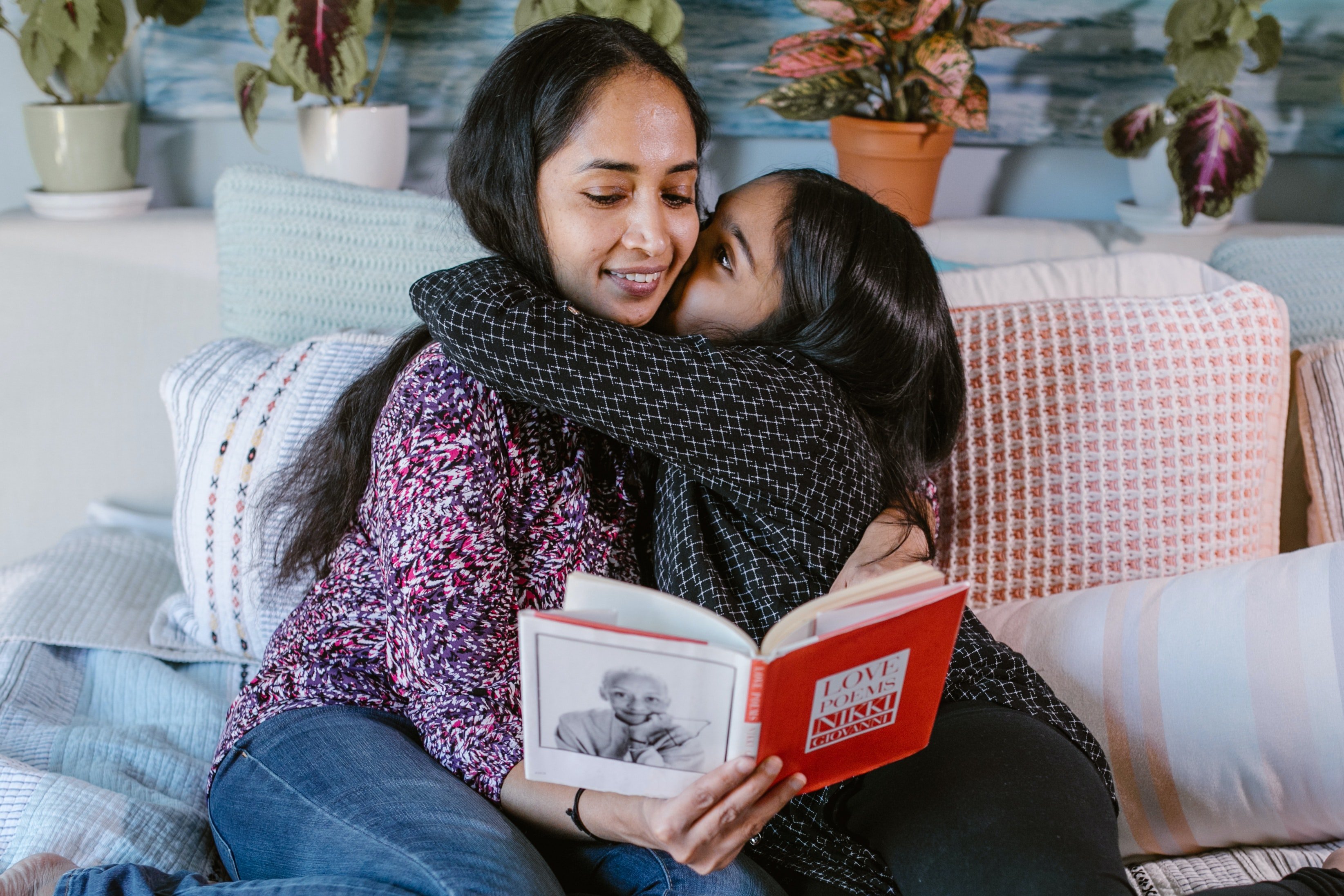 mum and child, book2