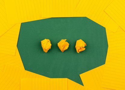 Communication speech bubble
